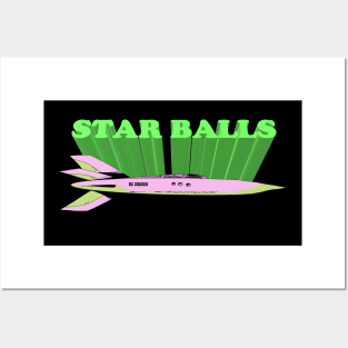 STAR BALLS! (The Dennis Ball Show Posters and Art